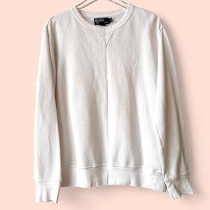 1990s Polo Ralph Lauren Made in Peru French Terry Crew Sweatshirt